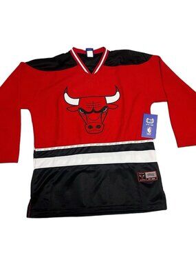 Y2K Chicago Bulls Long Sleeve- Youth 18-20 NBA BRAND